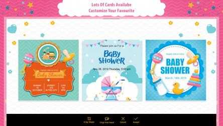 Screenshot 4 Baby Shower Invitation Card windows