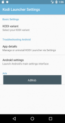 Screenshot 2 Launcher for KODI android