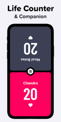 Captura de Pantalla 2 MTG Life Counter App: Lotus android