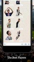 Screenshot 6 Stickers de Fútbol para WhatsApp (WAStickerApps) ⚽ android