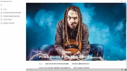 Captura 1 PubG Gamers Guide - Battel Royal tips & tricks windows