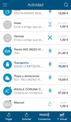 Screenshot 3 ABANCA Pay - Paga y envía dinero con el móvil android