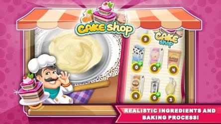 Imágen 4 Cake Shop: Bakery Chef Story windows