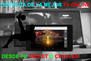 Captura de Pantalla 8 Canales de TV online en vivo con guia android