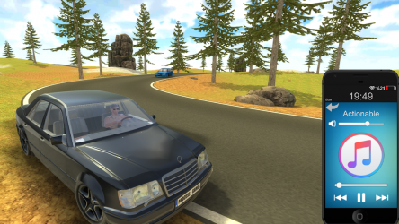 Captura de Pantalla 6 Benz E500 W124 Drift Simulator android