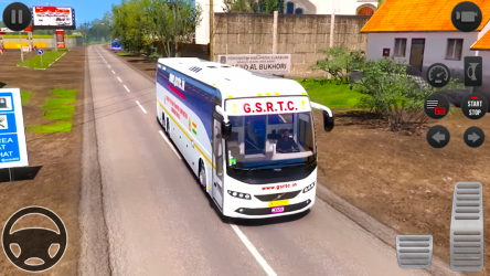 Captura de Pantalla 11 Indian bus city driving: new bus driving games 3d android