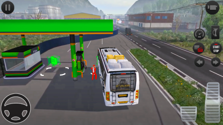 Imágen 6 Indian bus city driving: new bus driving games 3d android