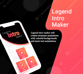 Screenshot 3 Legend - Intro Maker, Animated Text, Video Maker android