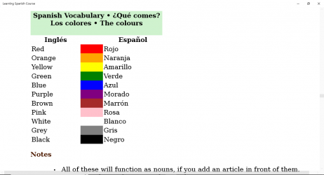 Screenshot 3 Learning Spanish Course windows