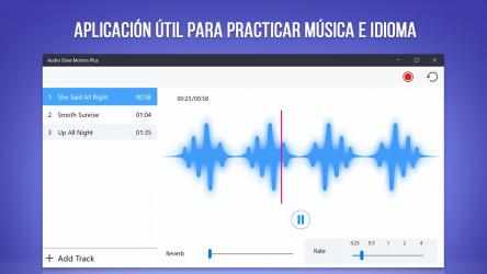 Screenshot 1 Audio Slow Motion - Reproductor de Musica y Editor de Audio: cambia tonos de sonidos en canciones, clips o ringtones windows