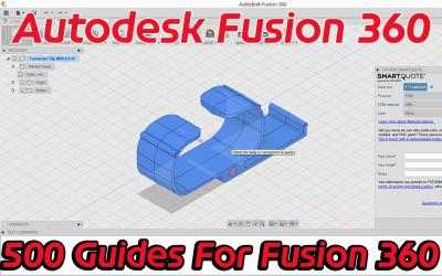 Imágen 1 Autodesk Fusion 360 Guides windows