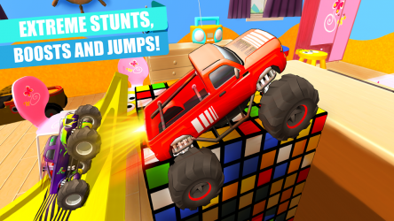 Captura 4 Race Off 2 - juegos de happy wheels stunts android