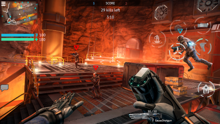 Captura de Pantalla 13 Infinity Ops: Online FPS Cyberpunk Shooter android