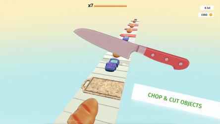Captura 1 Cut Slices - Perfect Hit 3D: chop objects with a knife & avoid obstacles windows