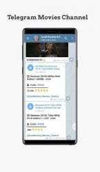 Captura de Pantalla 8 Telegram Movies - Download Any New HD Movies 2020 android
