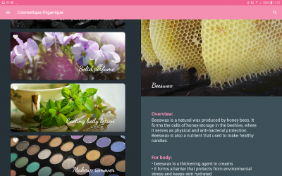 Screenshot 10 Cosmetique Organique - tus cosméticos caseros android