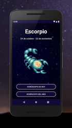 Captura de Pantalla 2 Horóscopo Escorpio ♏ Diario Gratis android