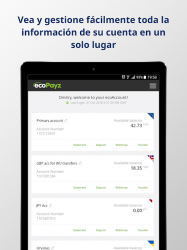 Screenshot 7 ecoPayz - Servicios de pagos seguros android