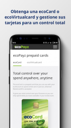 Captura de Pantalla 5 ecoPayz - Servicios de pagos seguros android