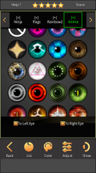 Screenshot 5 Sharingan - Eyes And Hair Color Changer android