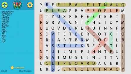 Capture 6 Simple Word Search windows