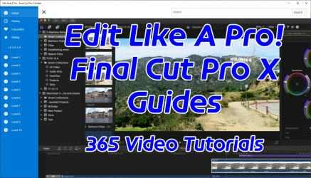 Capture 7 Edit Like A Pro! Final Cut Pro Guides windows