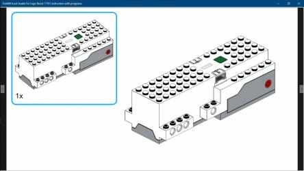 Captura de Pantalla 2 Forklift truck loader for Lego Boost 17101 instruction with programs windows