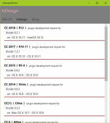 Screenshot 3 InDesignDevEnv windows