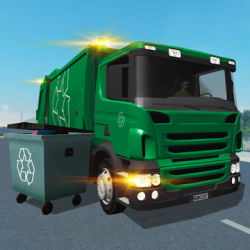 Screenshot 1 Trash Truck Simulator android