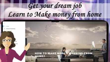 Capture 2 Work form home jobs: online business and job online. Blogging, Network marketing, Amazon and Ebay dropshiping and more windows