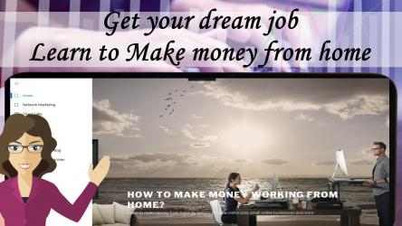 Captura de Pantalla 1 Work form home jobs: online business and job online. Blogging, Network marketing, Amazon and Ebay dropshiping and more windows