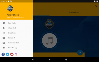 Screenshot 7 Warcraft Radio android