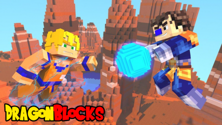 Captura de Pantalla 3 Dragon Block Saiyan para Minecraft PE android