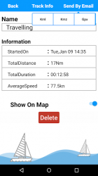 Screenshot 4 Mar Rojo  GPS Cartas android