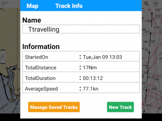 Screenshot 8 Mar Rojo  GPS Cartas android