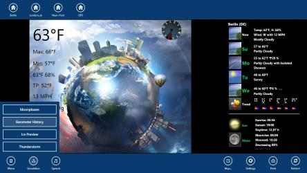 Screenshot 1 Weather Planet windows