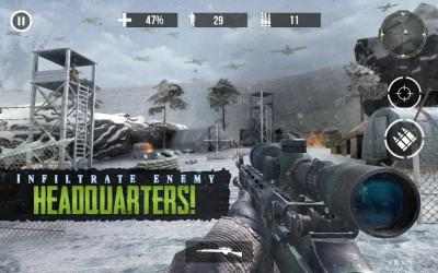Imágen 3 Juego de Guerra WW2: Sniper 3D android