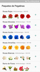 Imágen 2 Rosas Pegatinas - WAStickerApps android