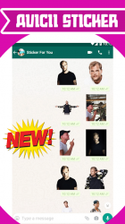 Captura 3 Avicii Stickers for Whatsapp & Signal android