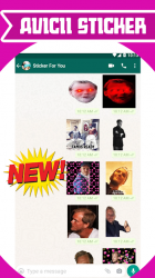 Captura de Pantalla 2 Avicii Stickers for Whatsapp & Signal android