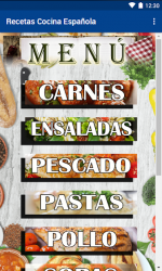 Screenshot 2 Recetas Cocina Española android