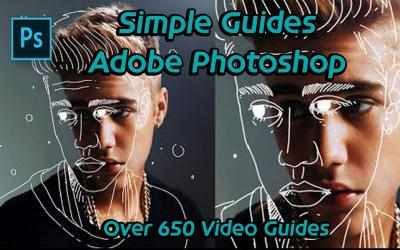 Image 1 Simple Guides - Adobe Photoshop windows
