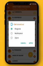 Screenshot 4 Tonos De Llamada Bachata Gratis Nuevos Celular android