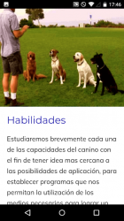 Captura de Pantalla 3 Curso de Adiestramiento Canino android