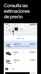 Screenshot 5 Uber - Solicitar un viaje android