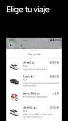 Captura 4 Uber - Solicitar un viaje android