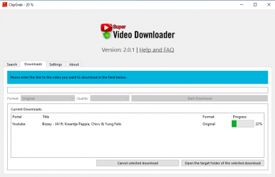 Captura de Pantalla 4 Super Video Downloader - Download & Convert YouTube Videos & Songs windows