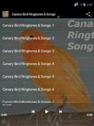 Captura de Pantalla 2 Canary Bird Ringtones & Songs android