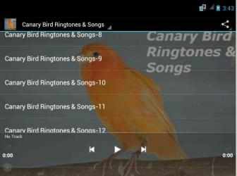 Screenshot 8 Canary Bird Ringtones & Songs android