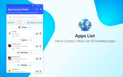 Captura 14 App Country Finder & Manager android